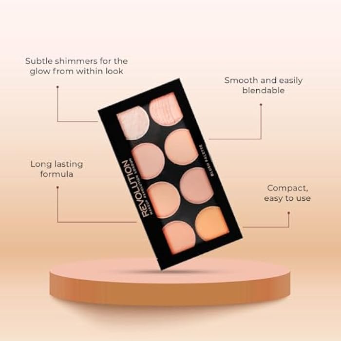 Makeup Revolution Revolution Blush Palette Hot Spice - Image 2